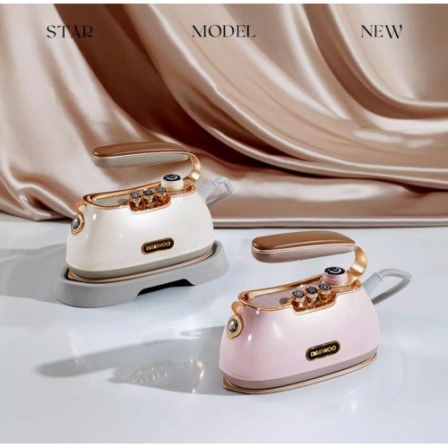 大宇手持挂烫机熨烫机家用小型蒸汽电熨斗便携奶糖白【PRO升级款】